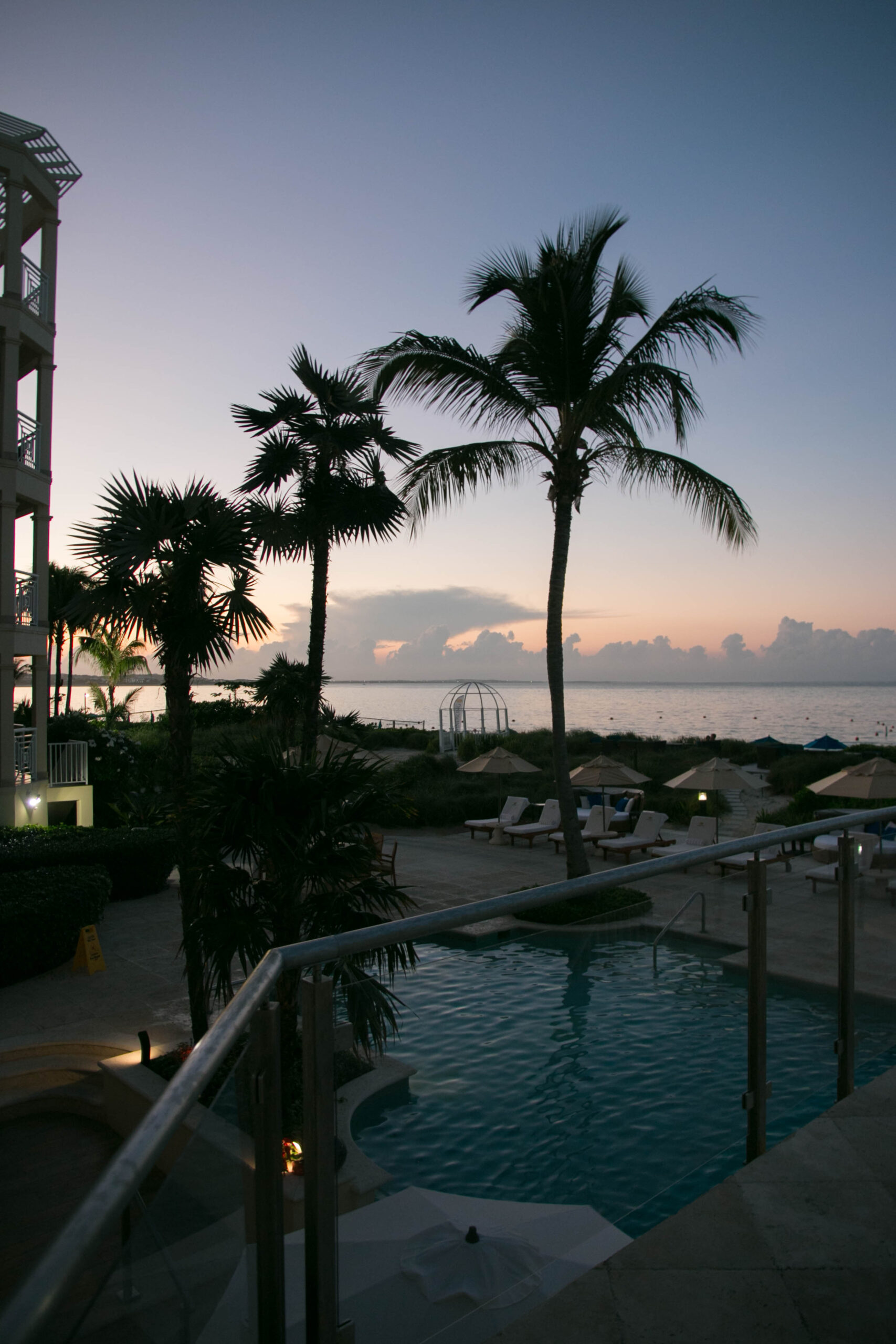 Sunset at Windsong Resort in Turks and Caicos