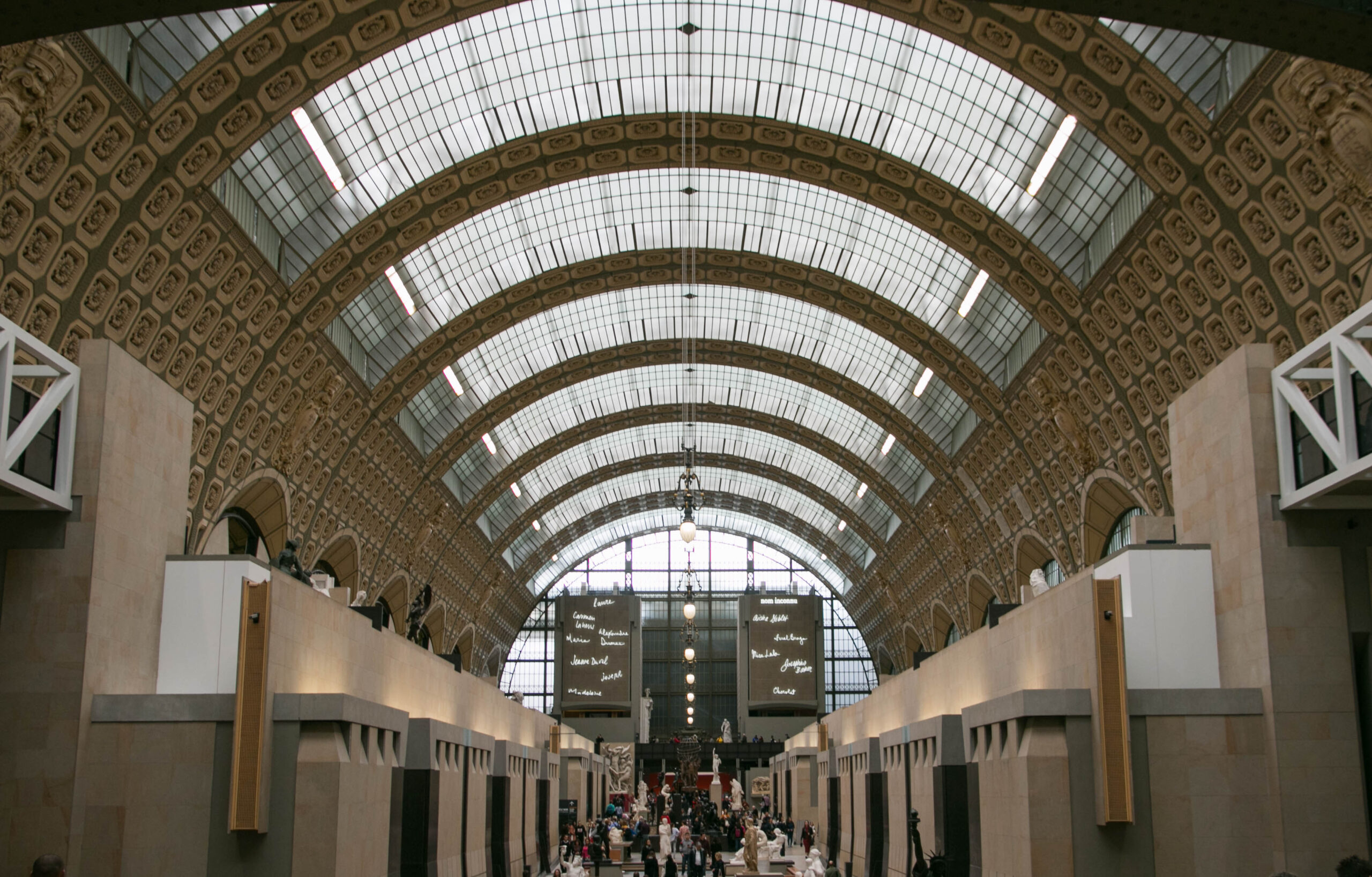 Musee d'Orsay, a converted train station