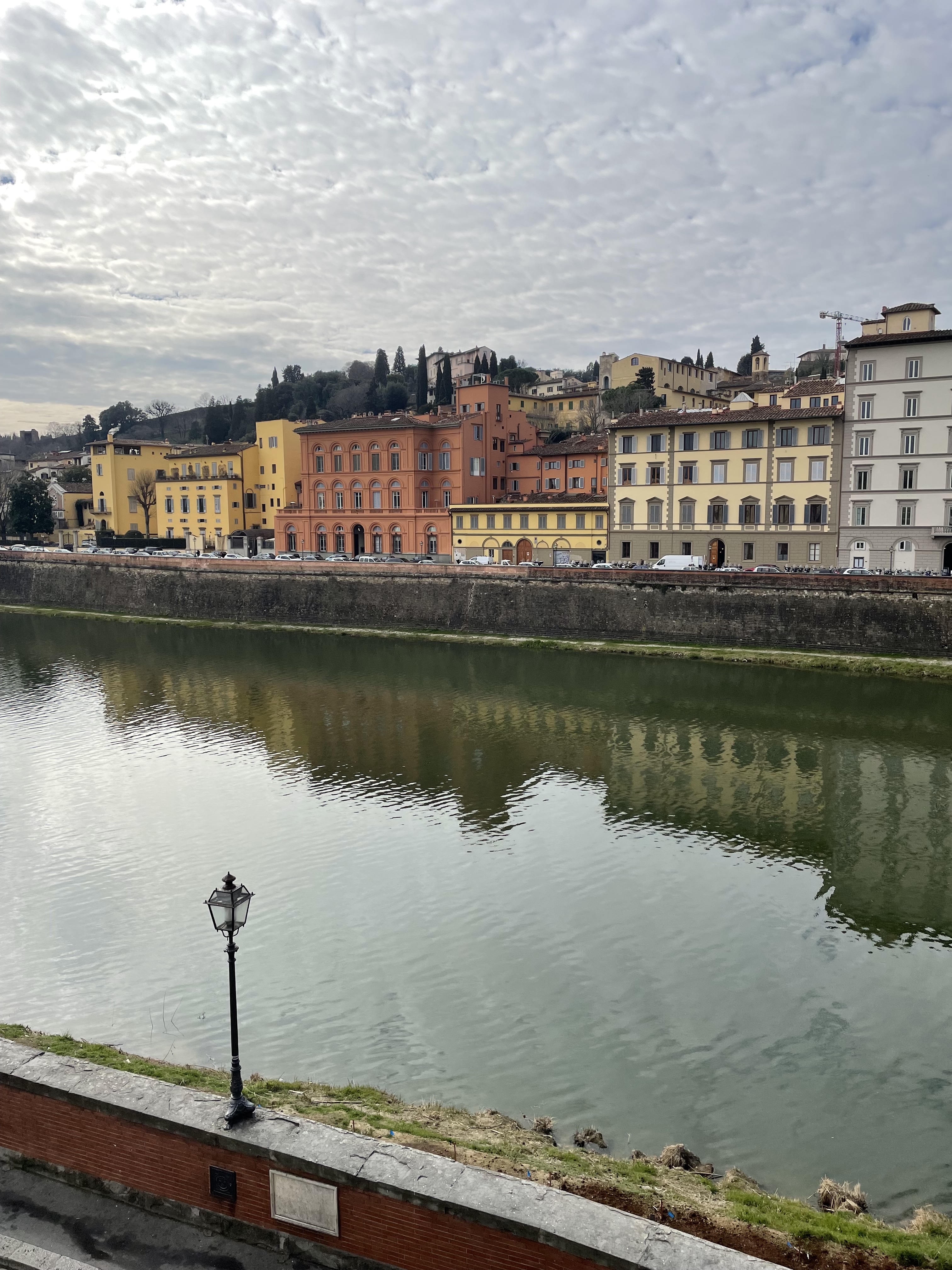 View of the Arno River from Museo Galileo