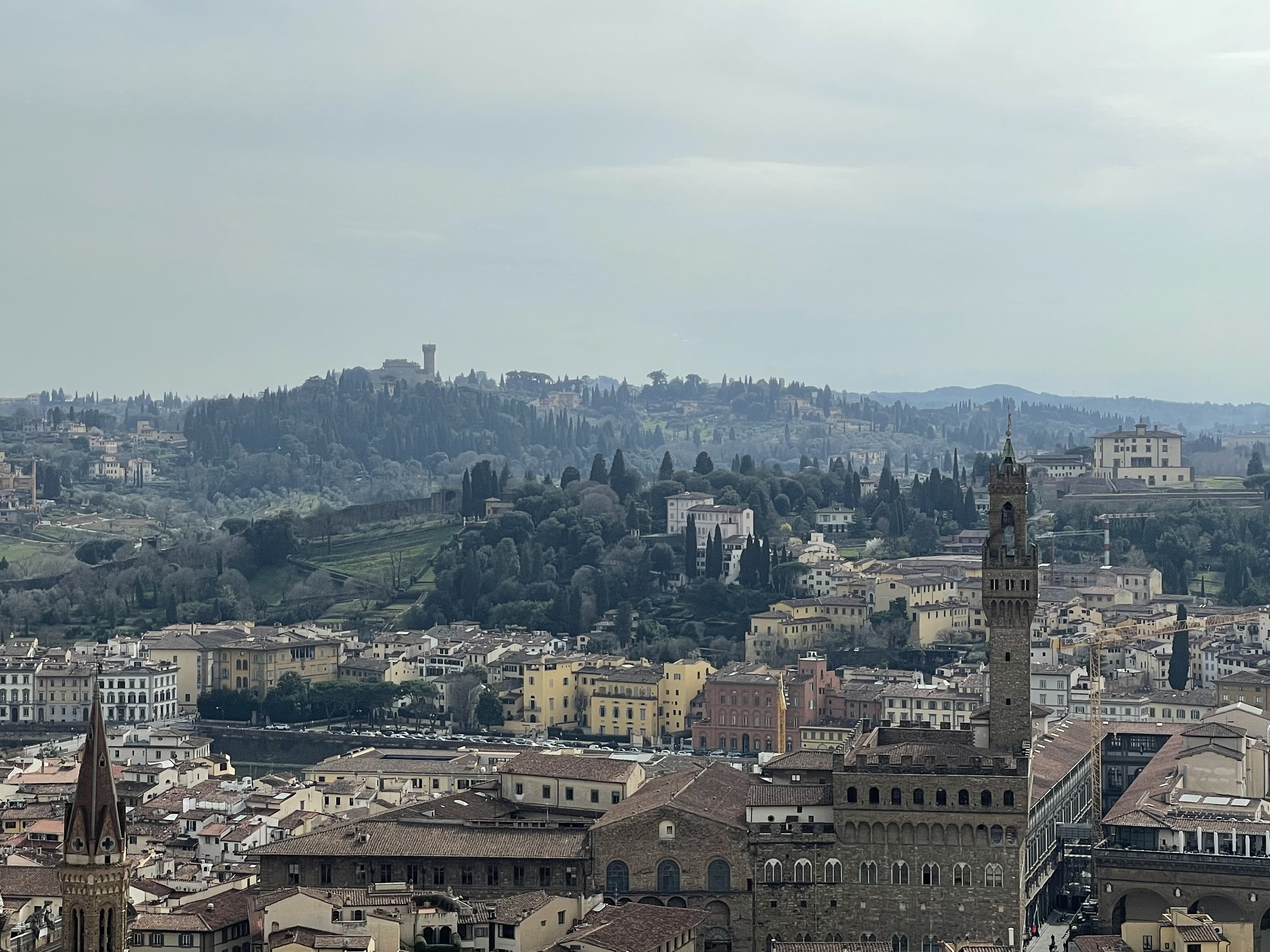 Views from the top of the Duomo in Florence