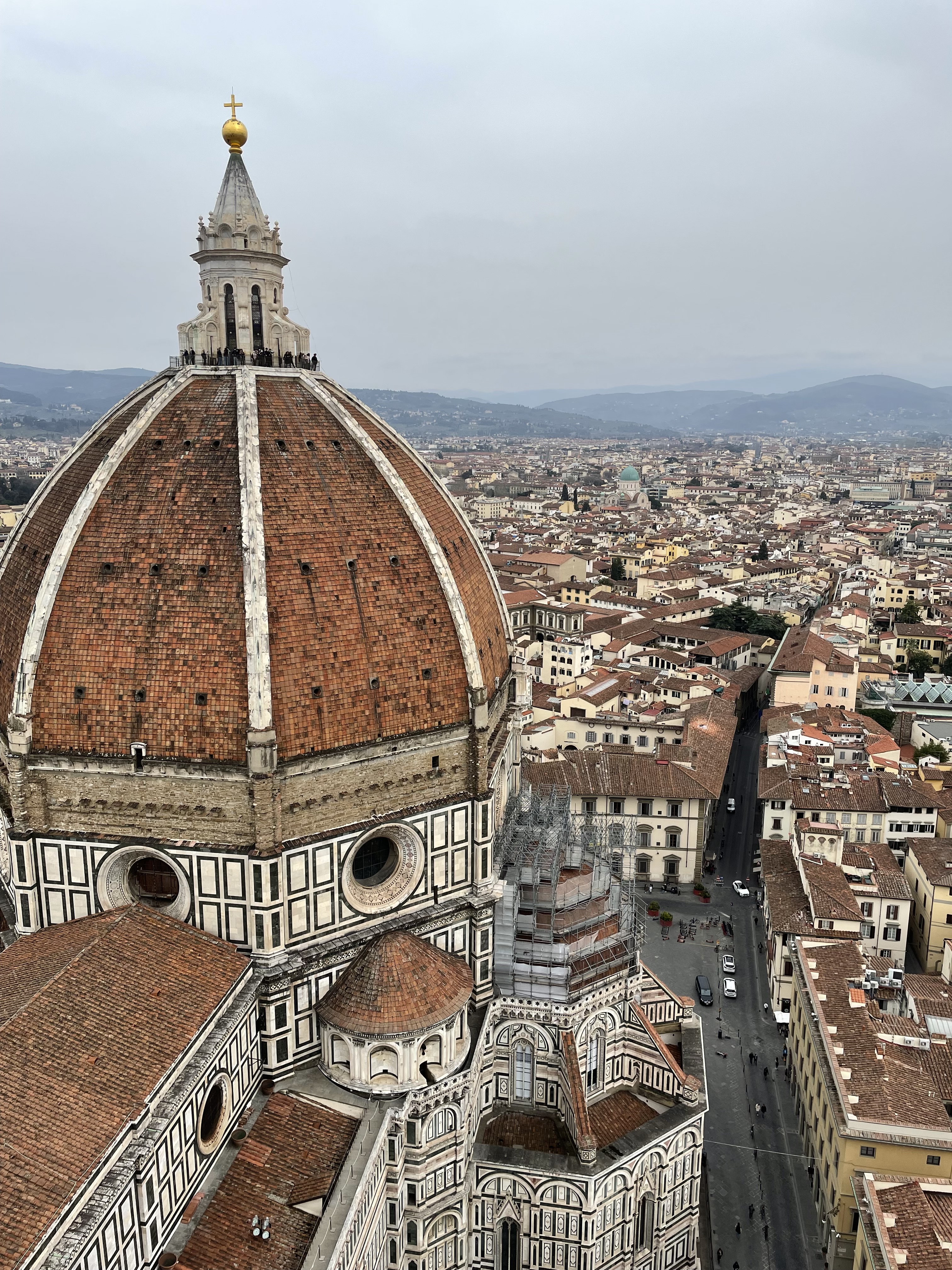View from the Duomo's Bell Tower - in some way better than the views from the Duomo itself because you can see the Duomo