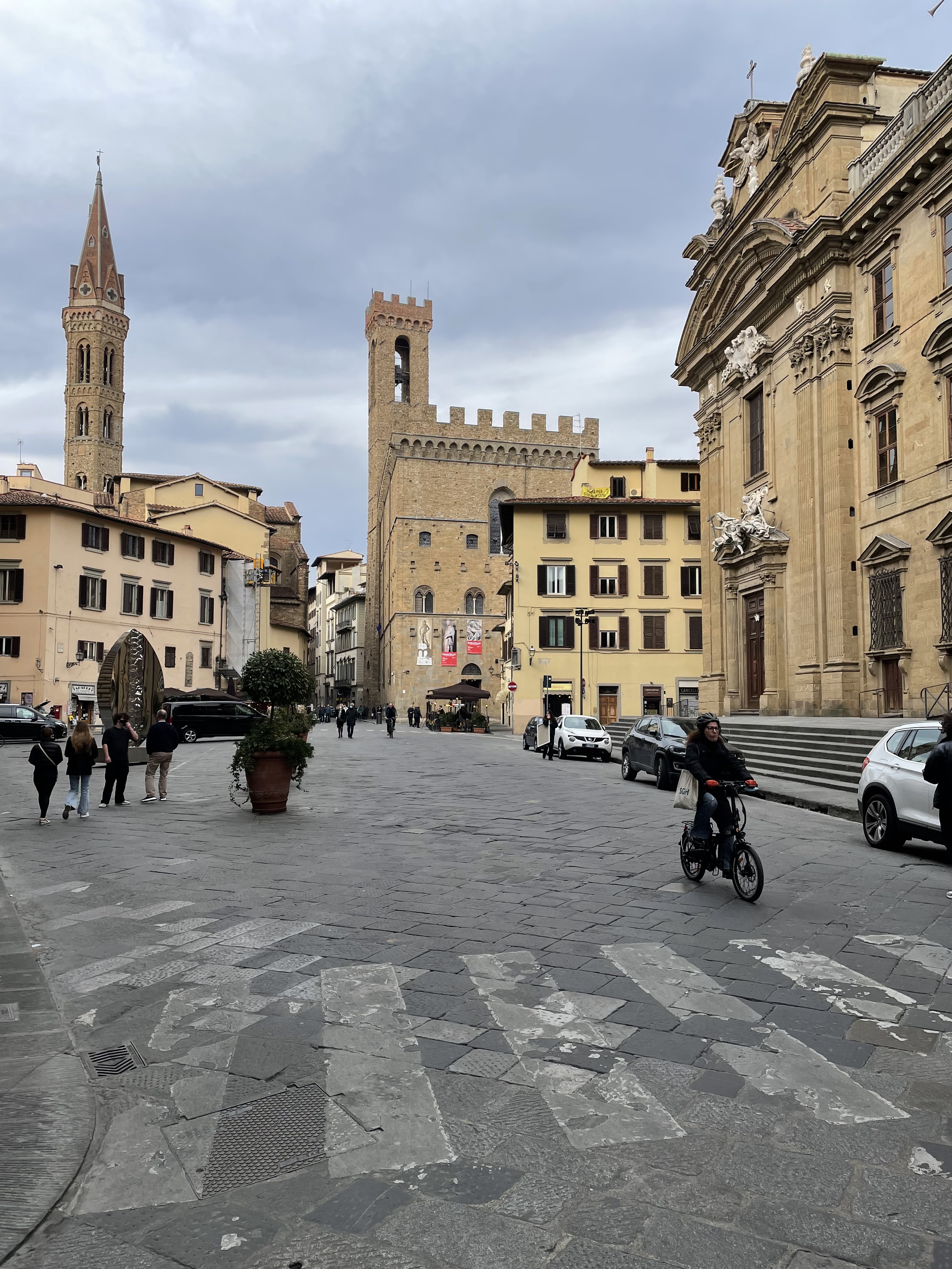 The location of San Firenze Suites, right off Piazza della Signoria