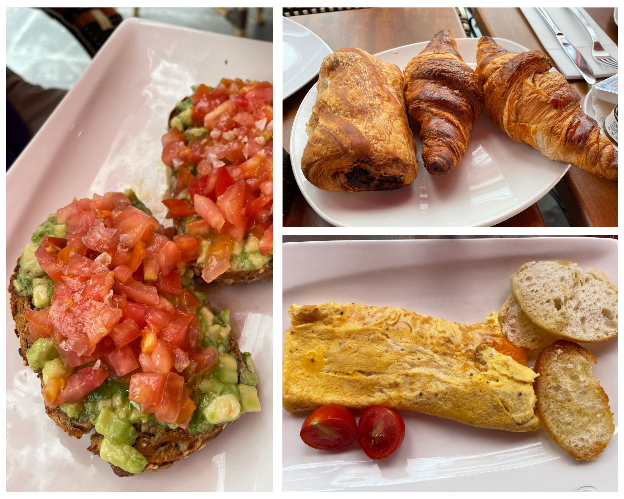 Breakfast food at Hotel Cort, included with your stay