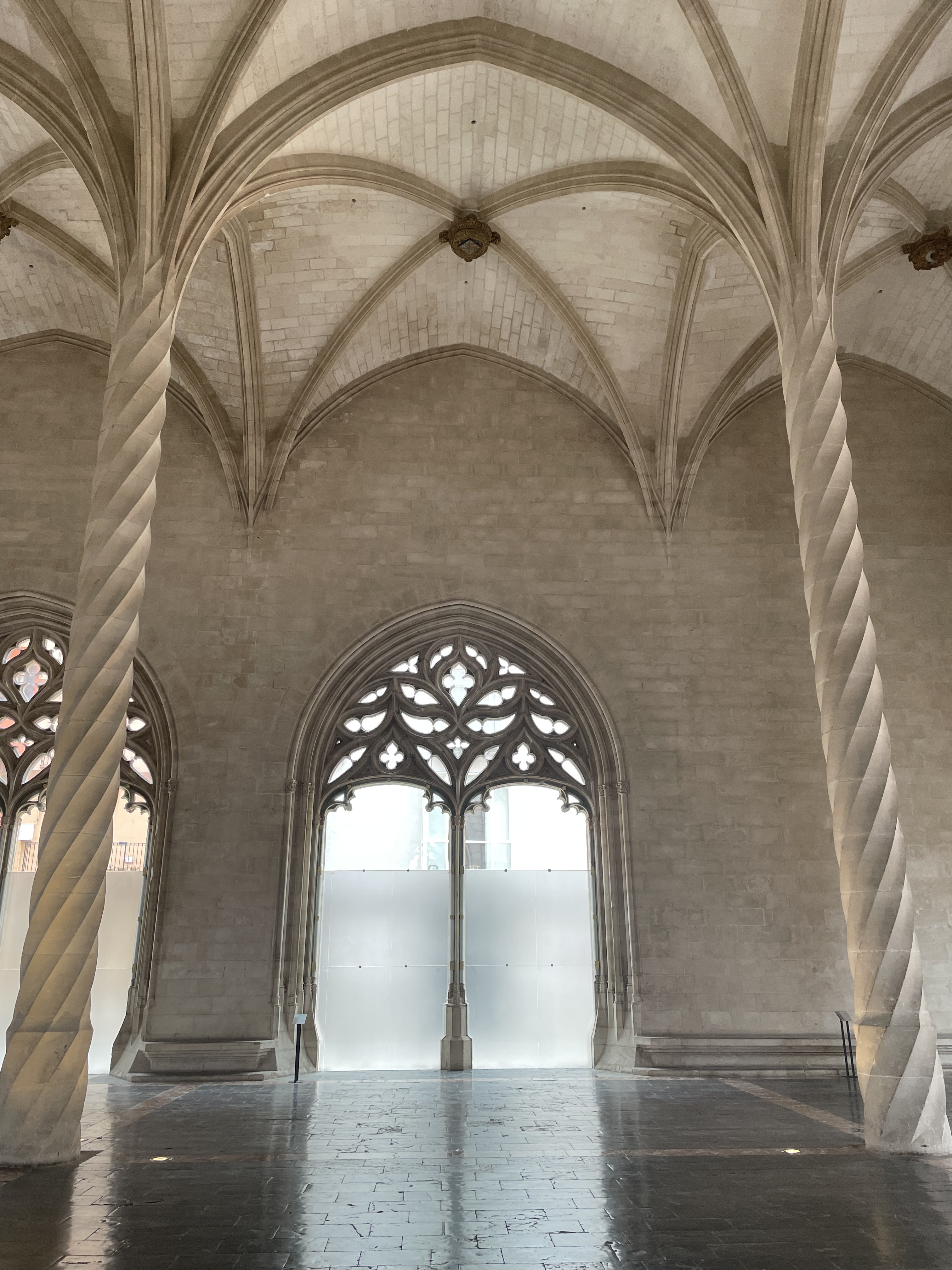 The interior of the Llotja de Palma