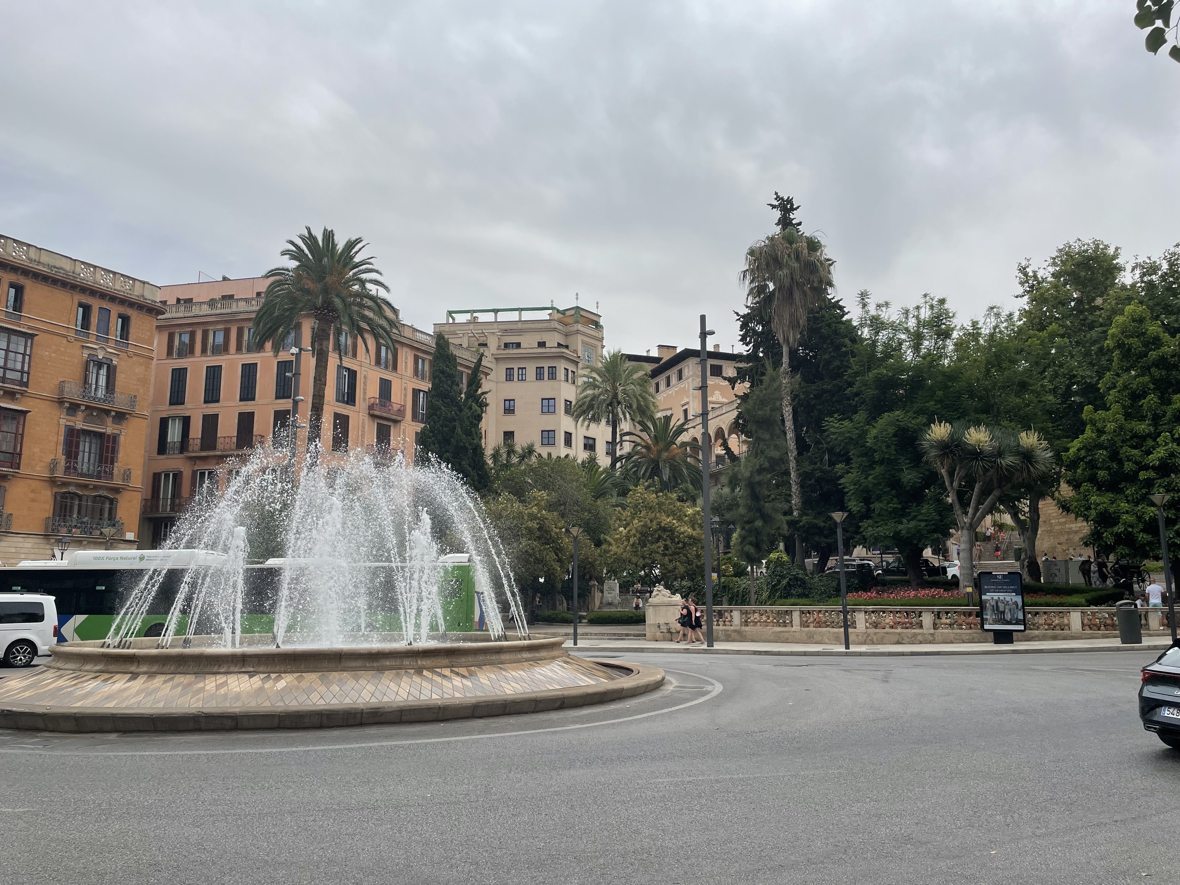 Fountain in Palma de Mallorca