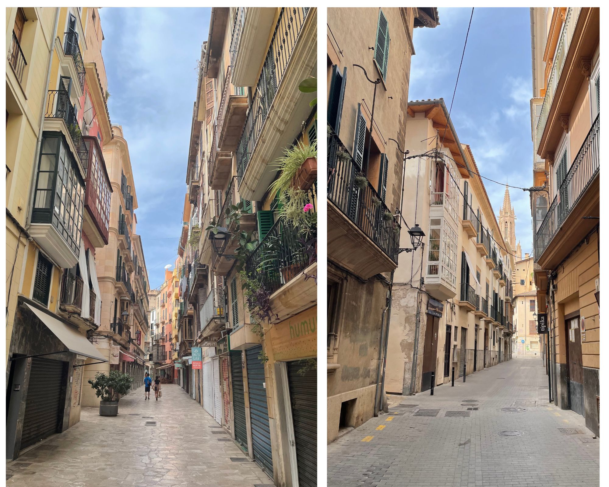 Street scenes in Palma de Mallorca