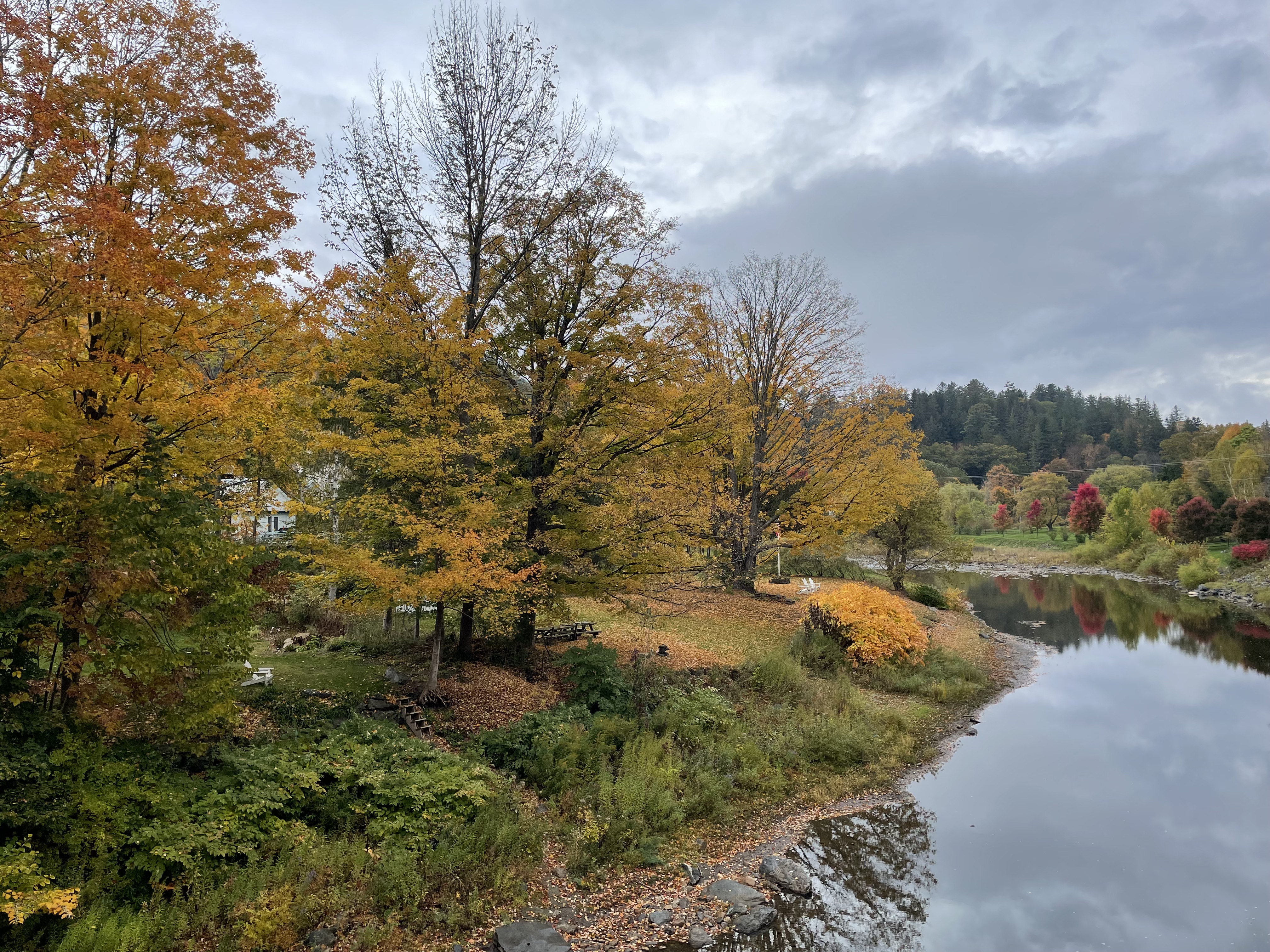 Ottaquechee River outside Woodstock, Vermont