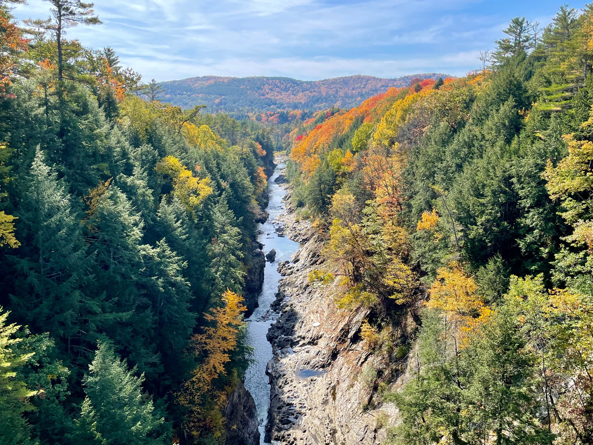 Quechee Gorge in Vermont
