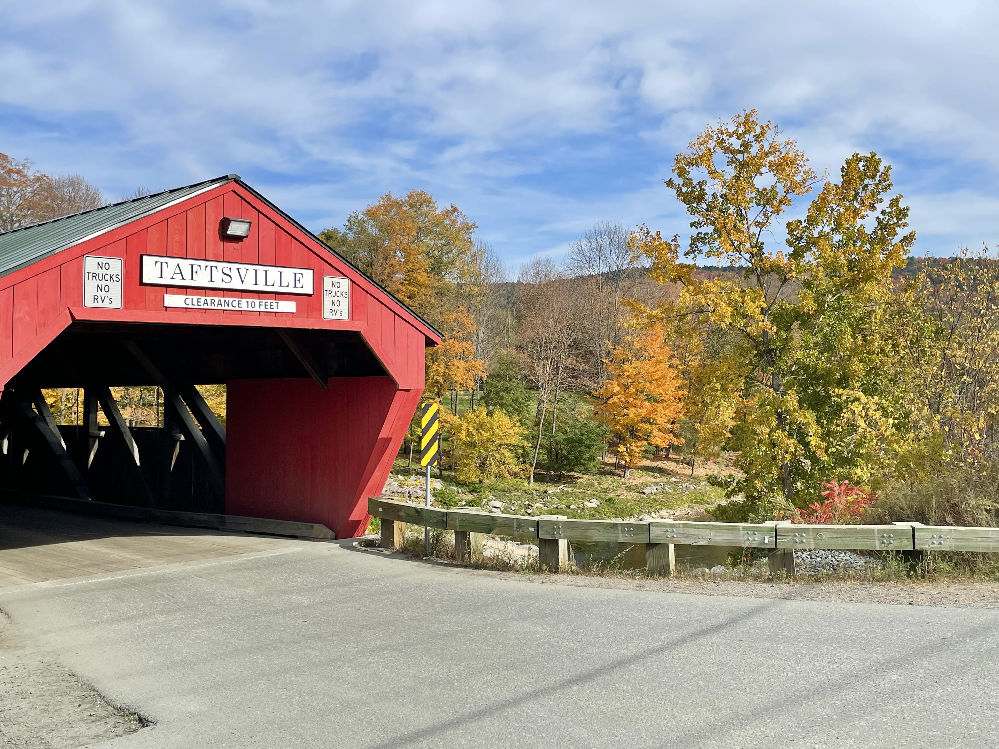 Taftsville Covered Bridge in Vermont