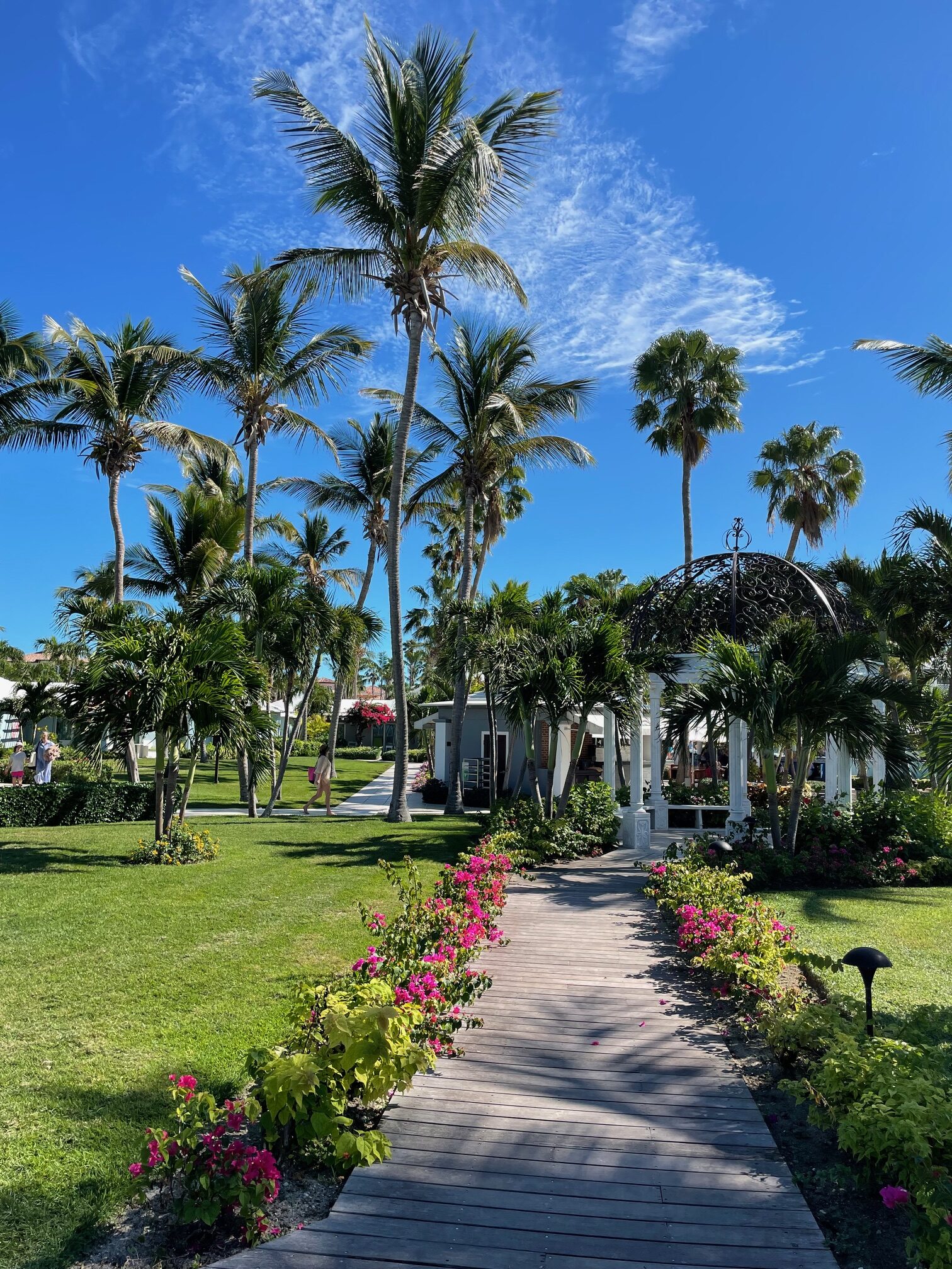 The grounds at Beaches Turks and Caicos are beautifully landscaped