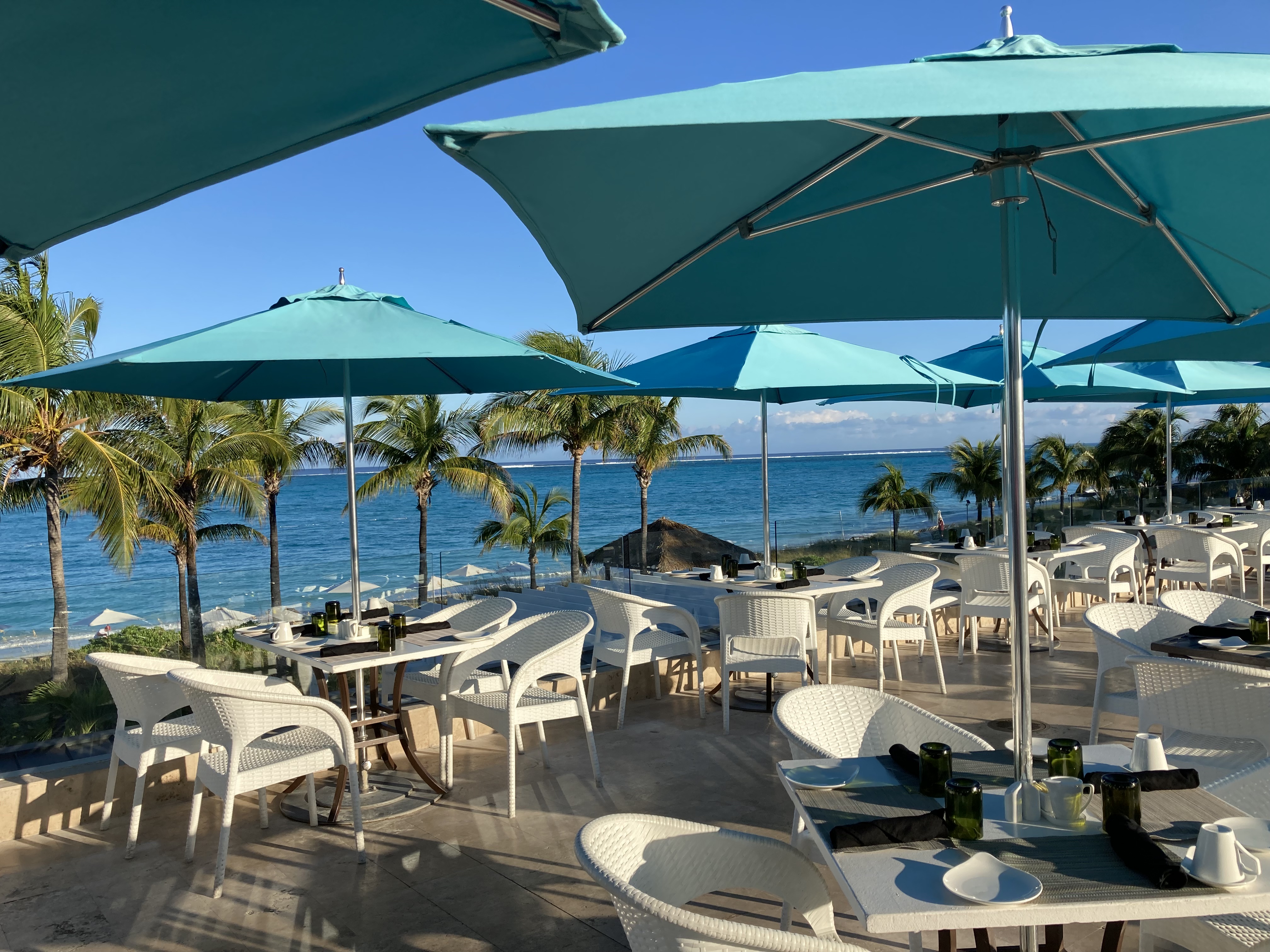 The view from Sky restaurant at Beaches Turks and Caicos