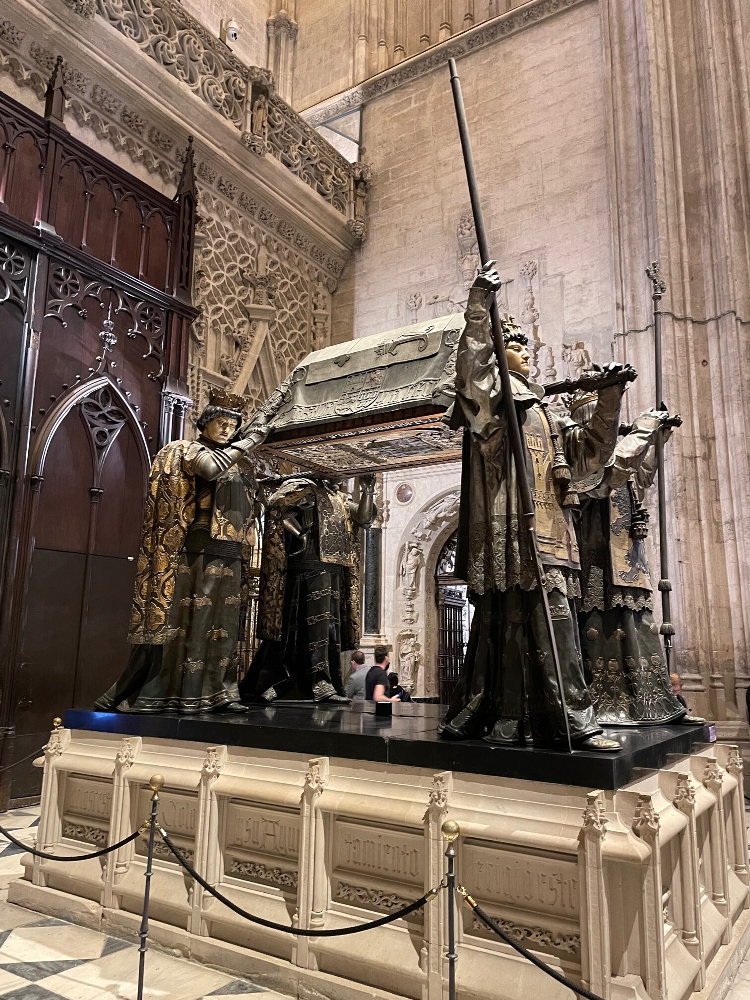 Tomb of Christopher Columbus, Seville Cathedral