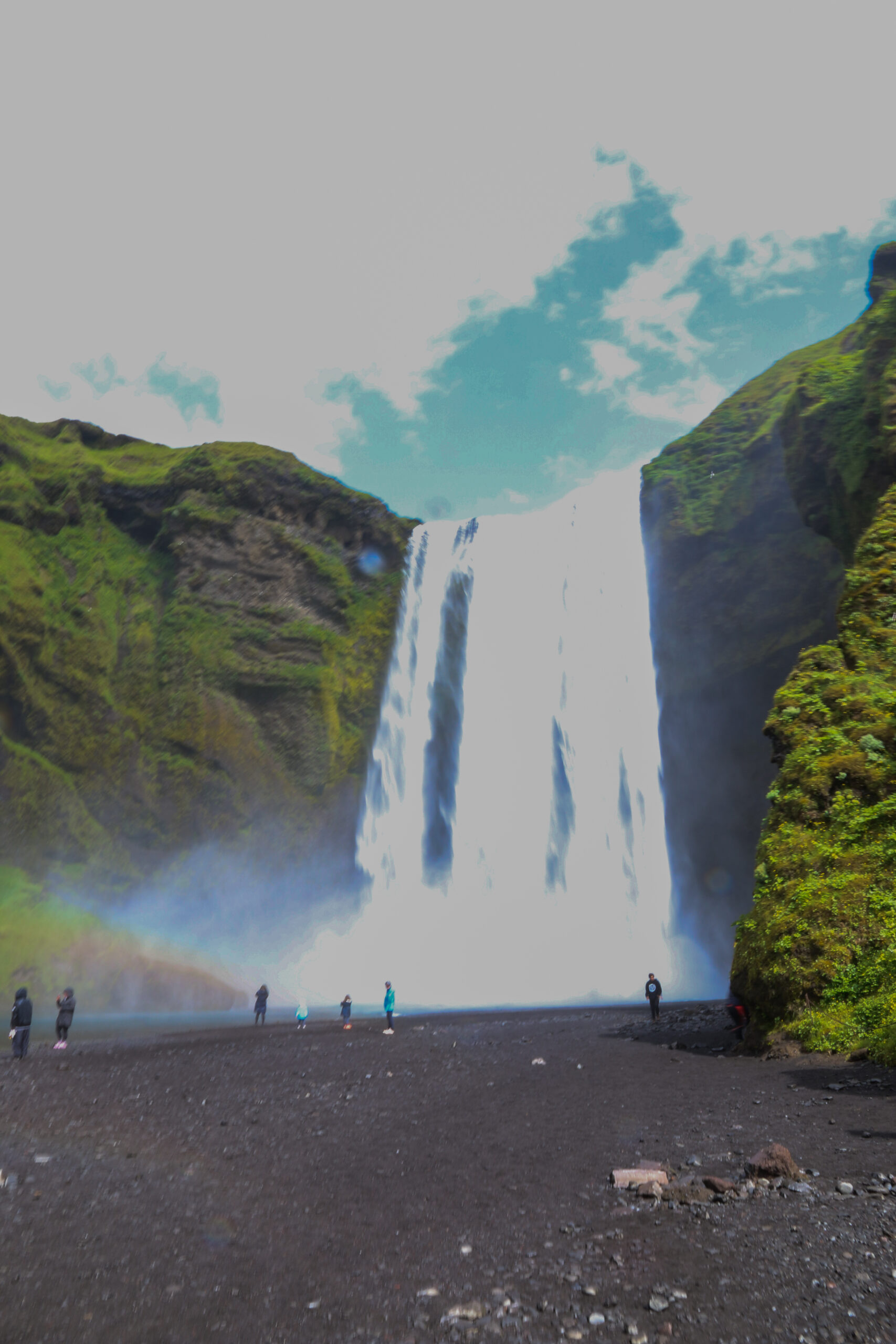 IMG_4374_ Skogafoss waterfall in southern Iceland