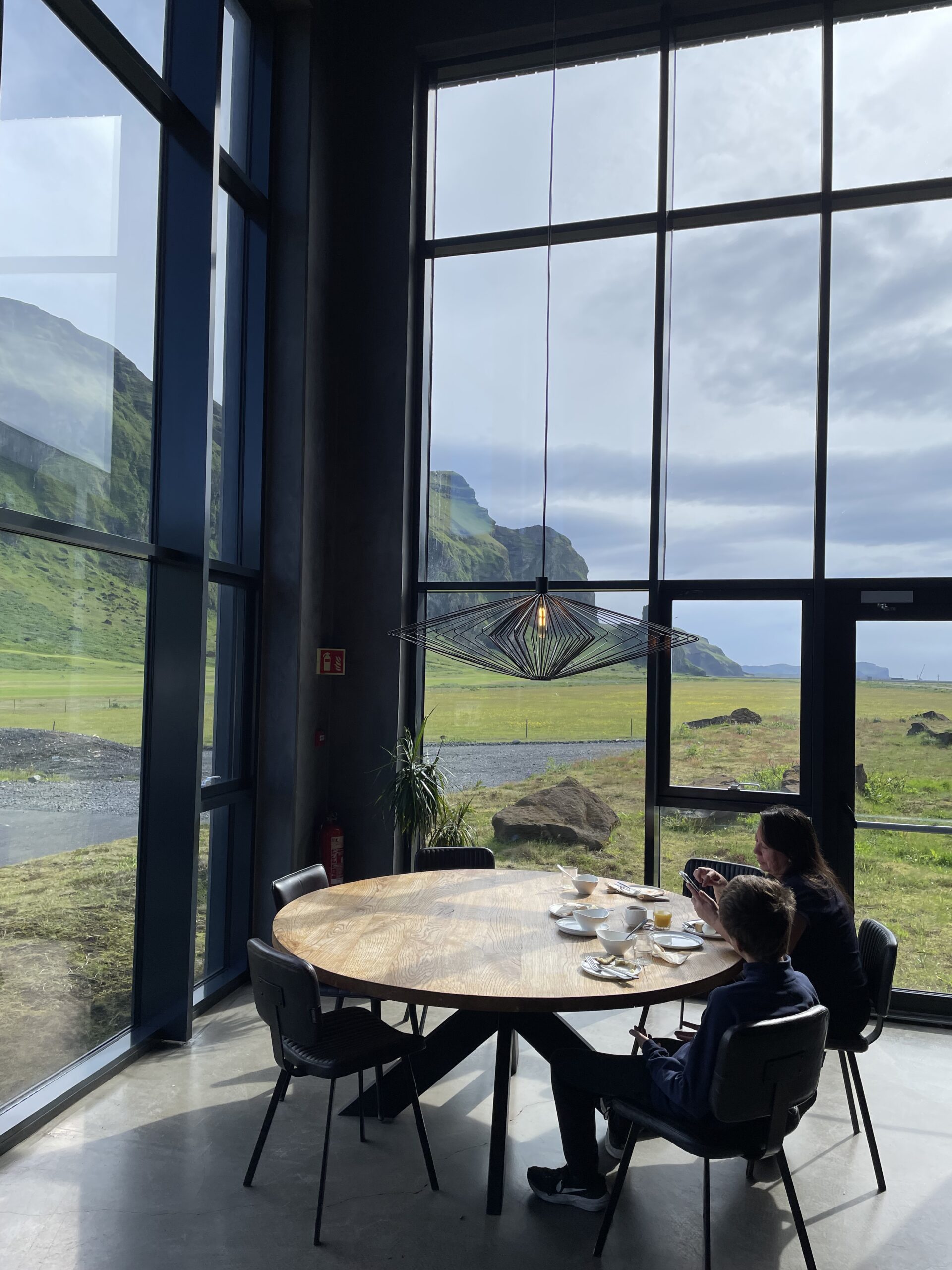 IMG_6104 Dining room at Hotel Kria in Vik, Iceland