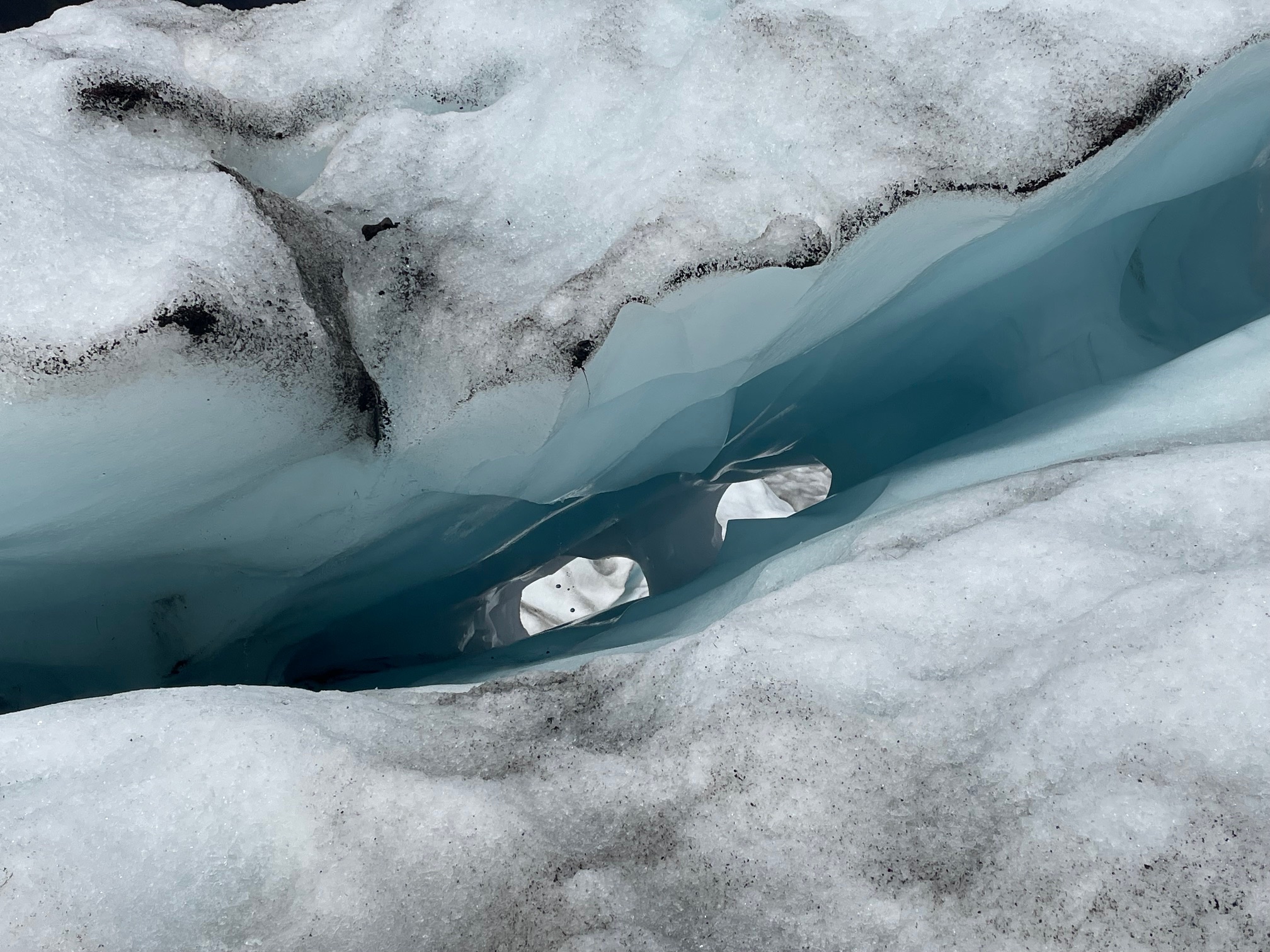IMG_6392 Glacier crevasse on Vatnajokull glacier