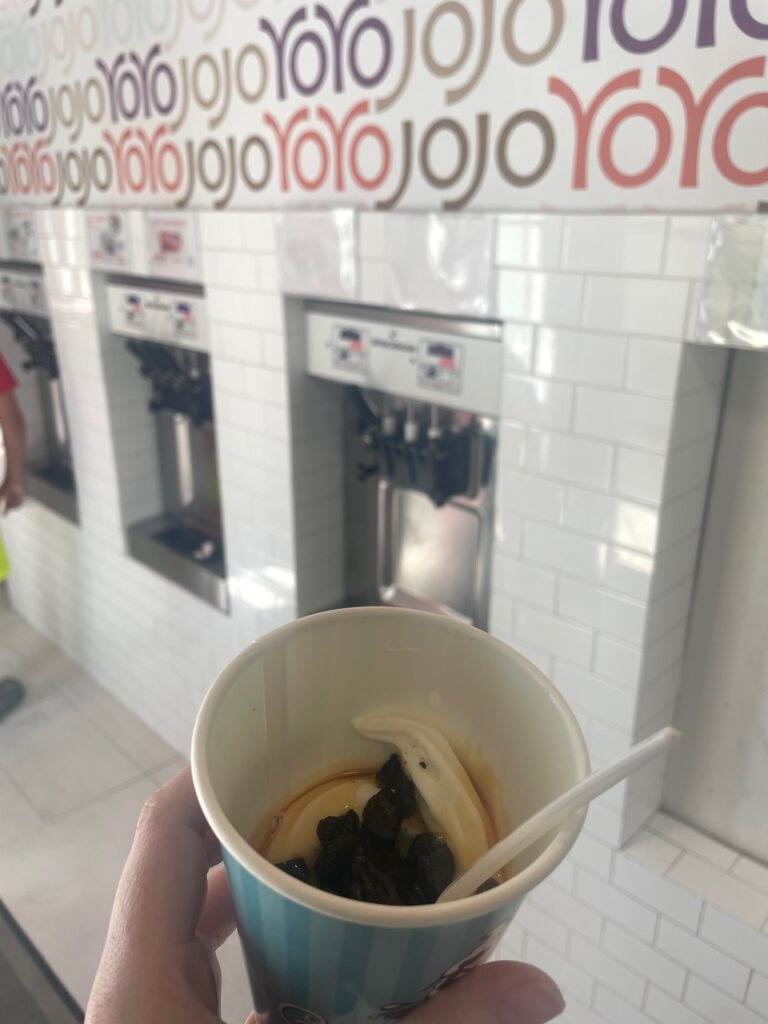 YoYo's frozen yogurt, a new addition to Beaches Turks and Caicos' restaurant lineup
