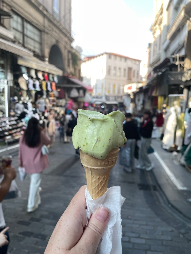 Turkish ice cream