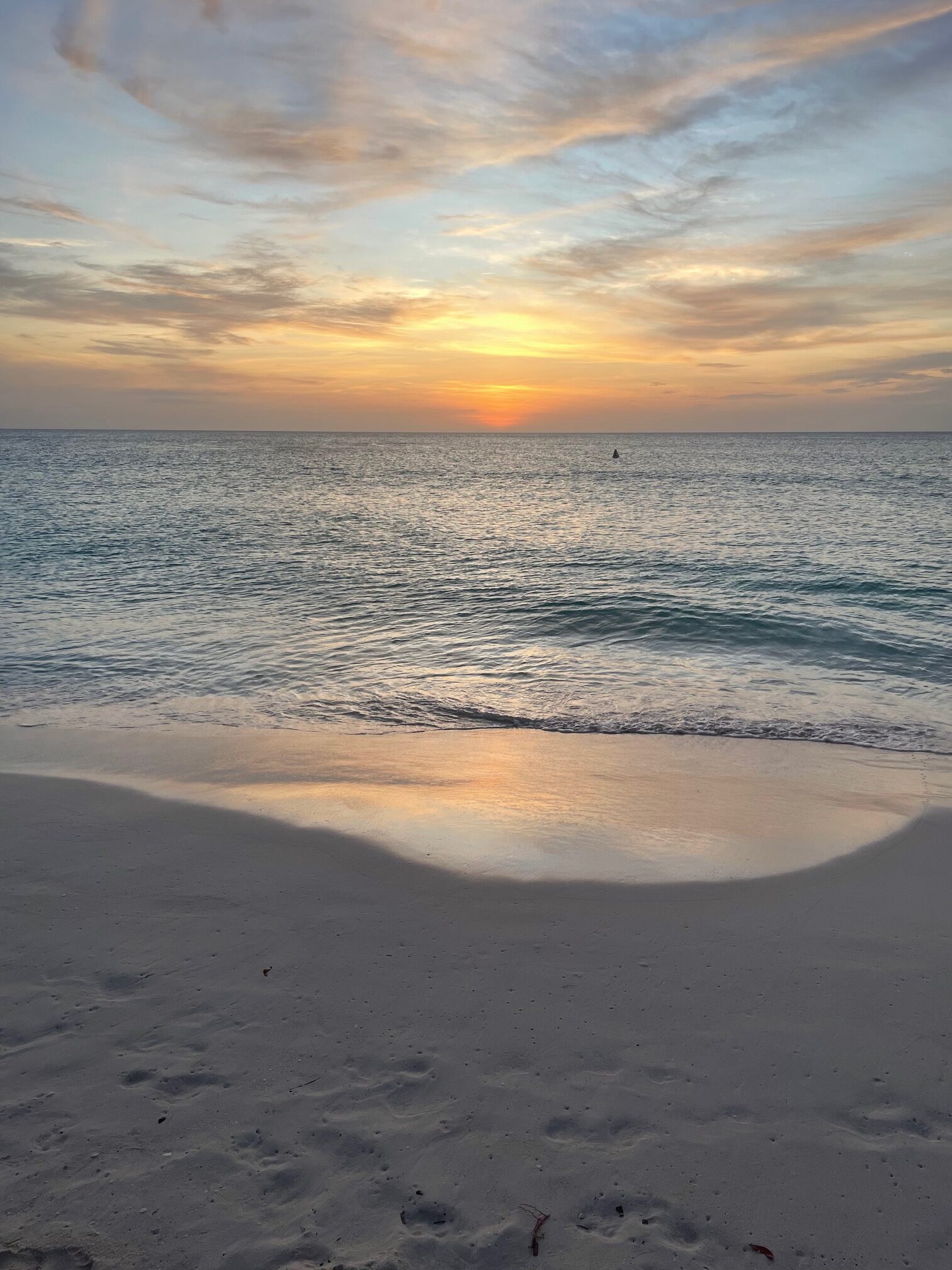 IMG_2606 Sunset over Eagle Beach on Aruba