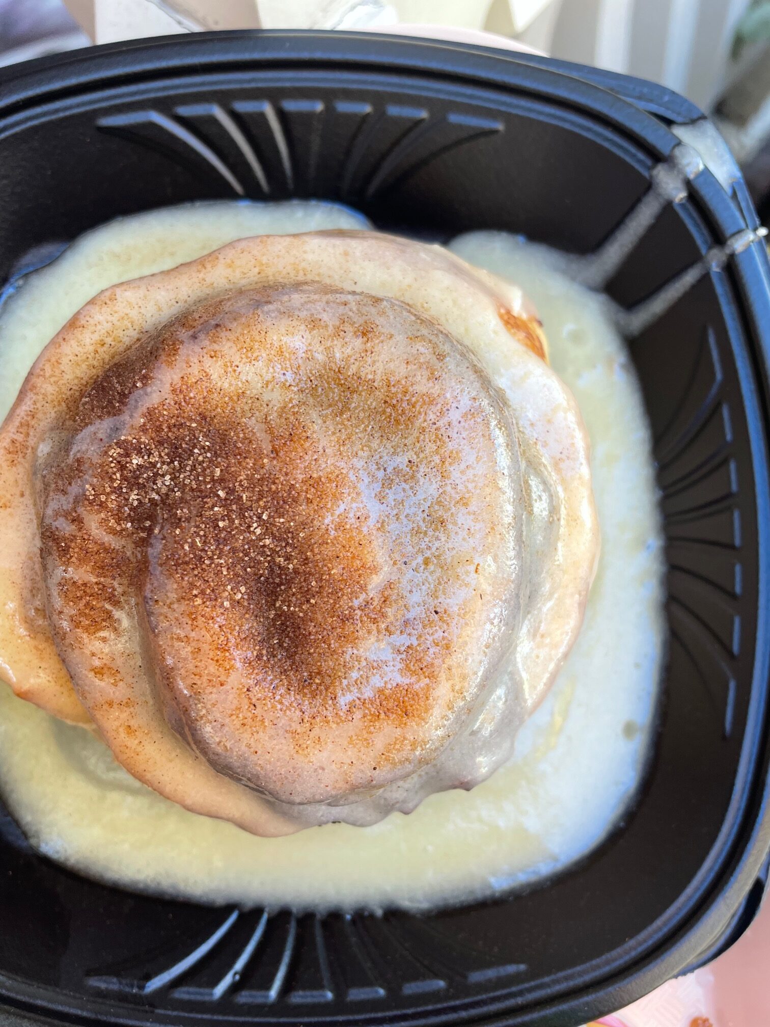 Cinnamon roll from Jolly Holiday Bakery at Disneyland