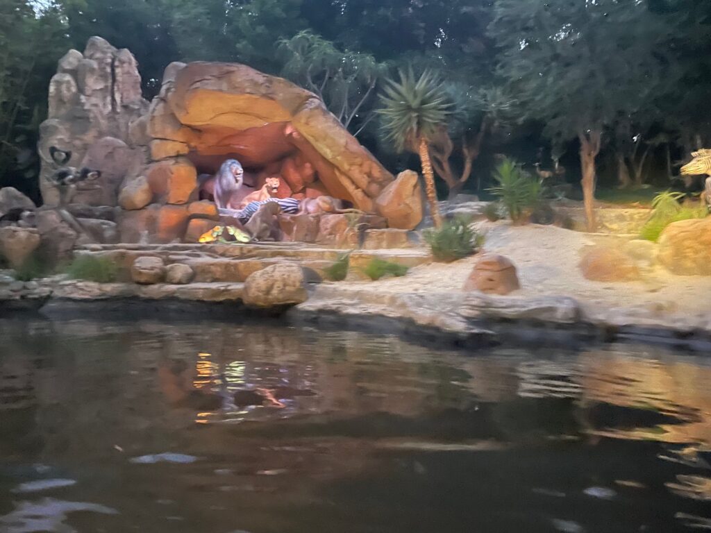 Jungle Cruise ride at Disneyland