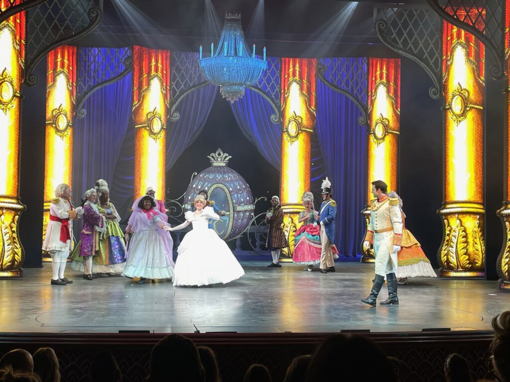 Twice Charmed, an original Broadway-style show on the Disney Magic