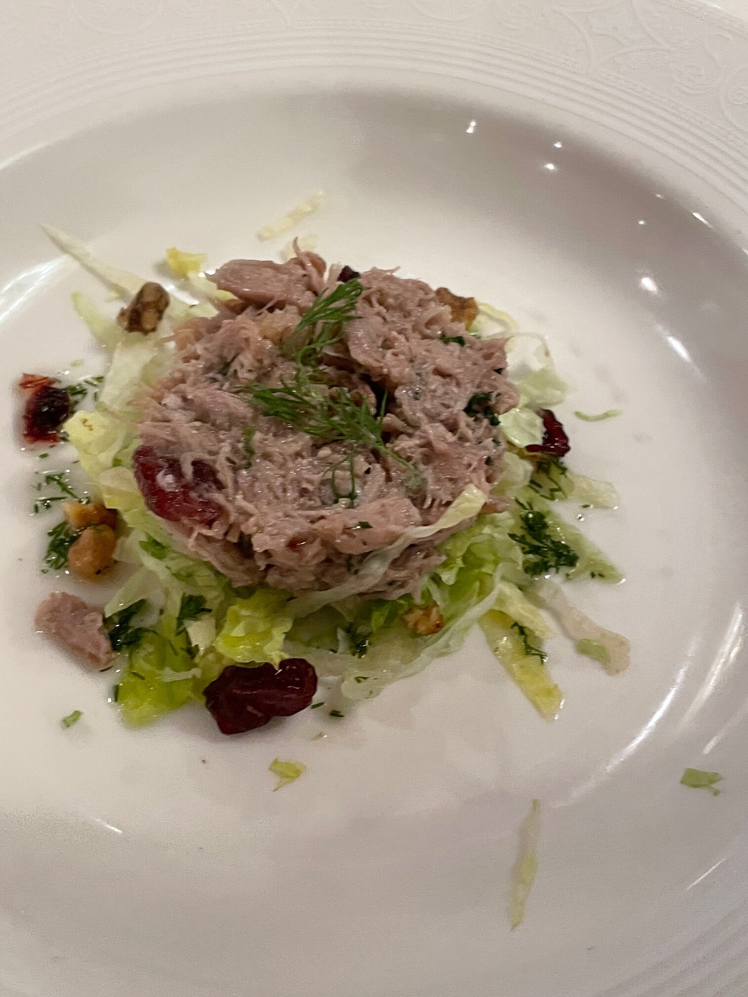 IMG_5446 Duck confit appetizer at Lumiere's