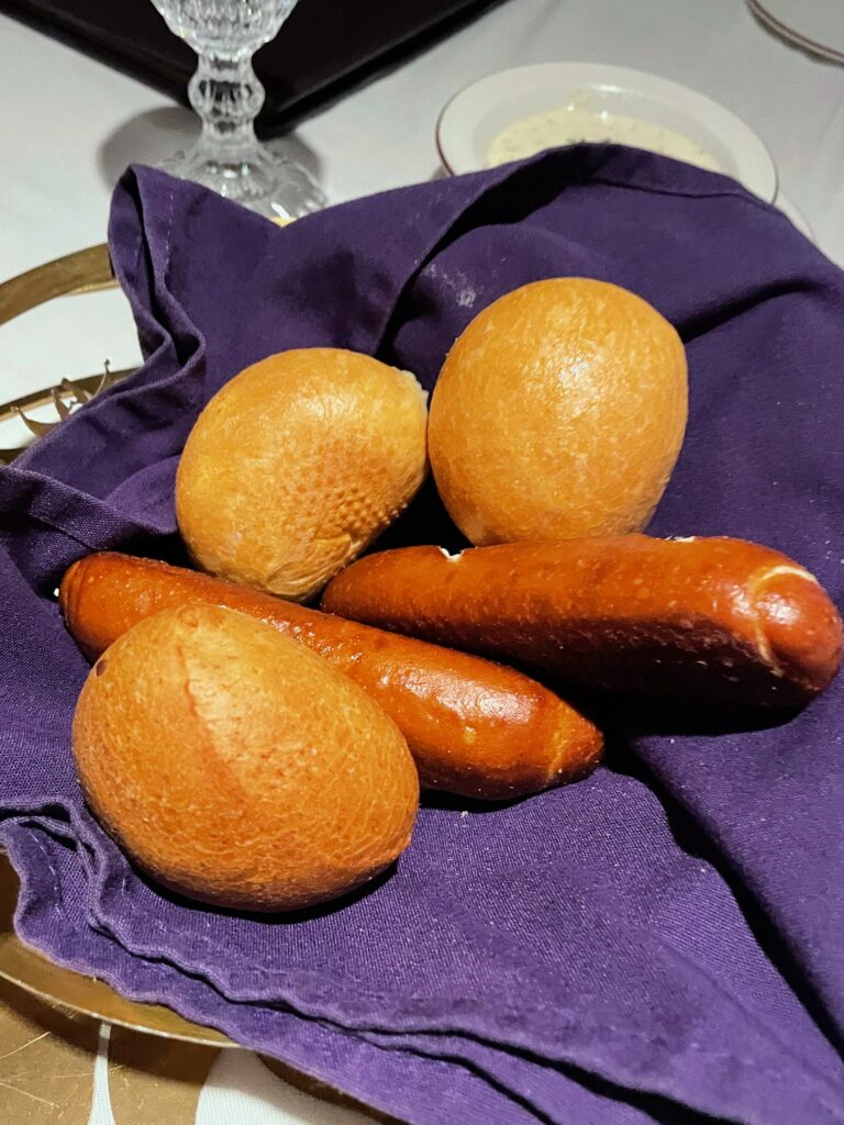 Bread service at Rapunzel's Royal Table