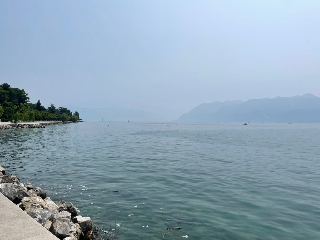 Lausanne waterfront
