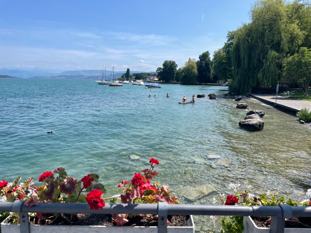 Lakefront in Kilchberg, near the Lindt Home of Chocolate