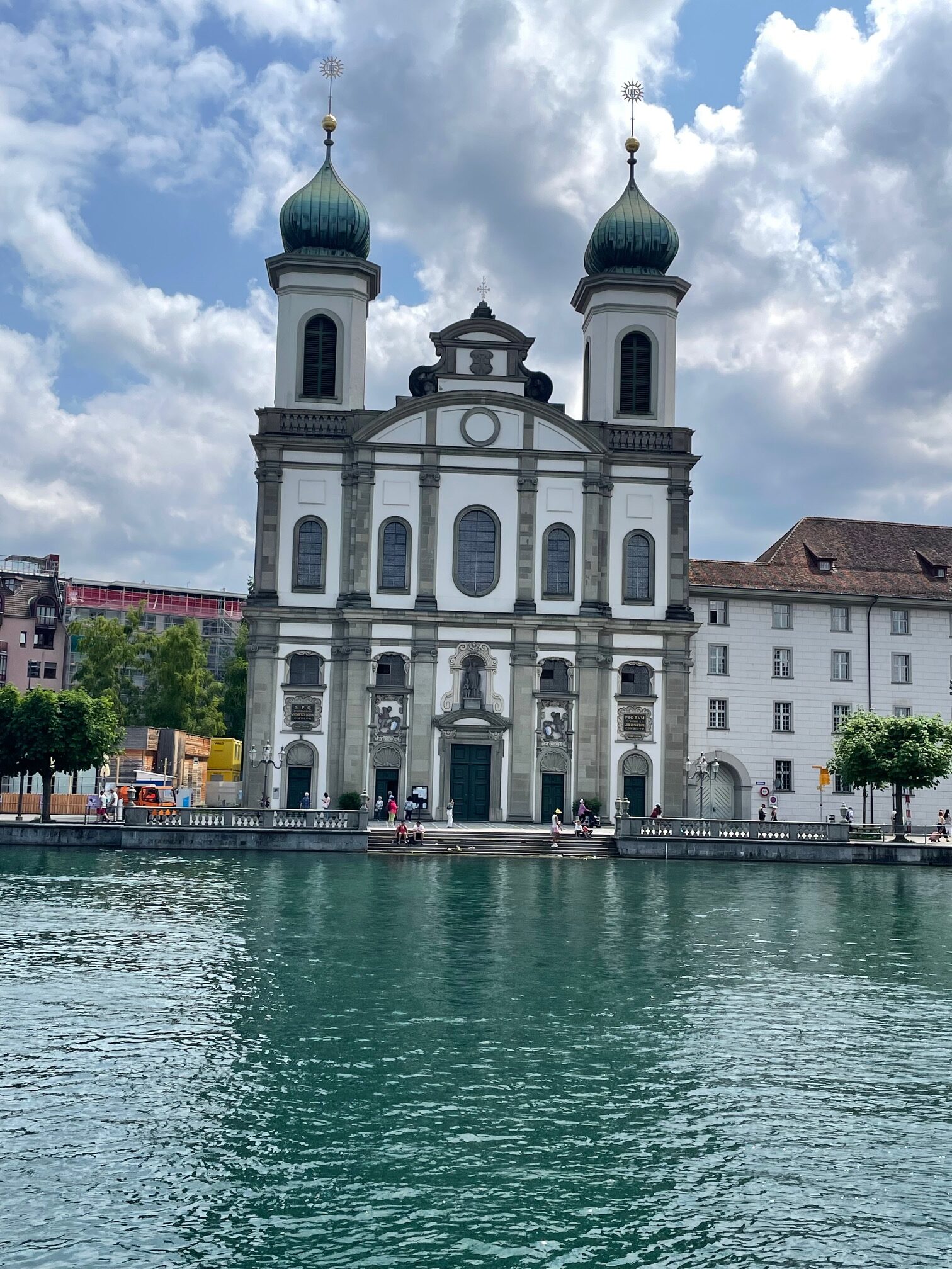 Jesuit Church in Lucerne, Switzerland