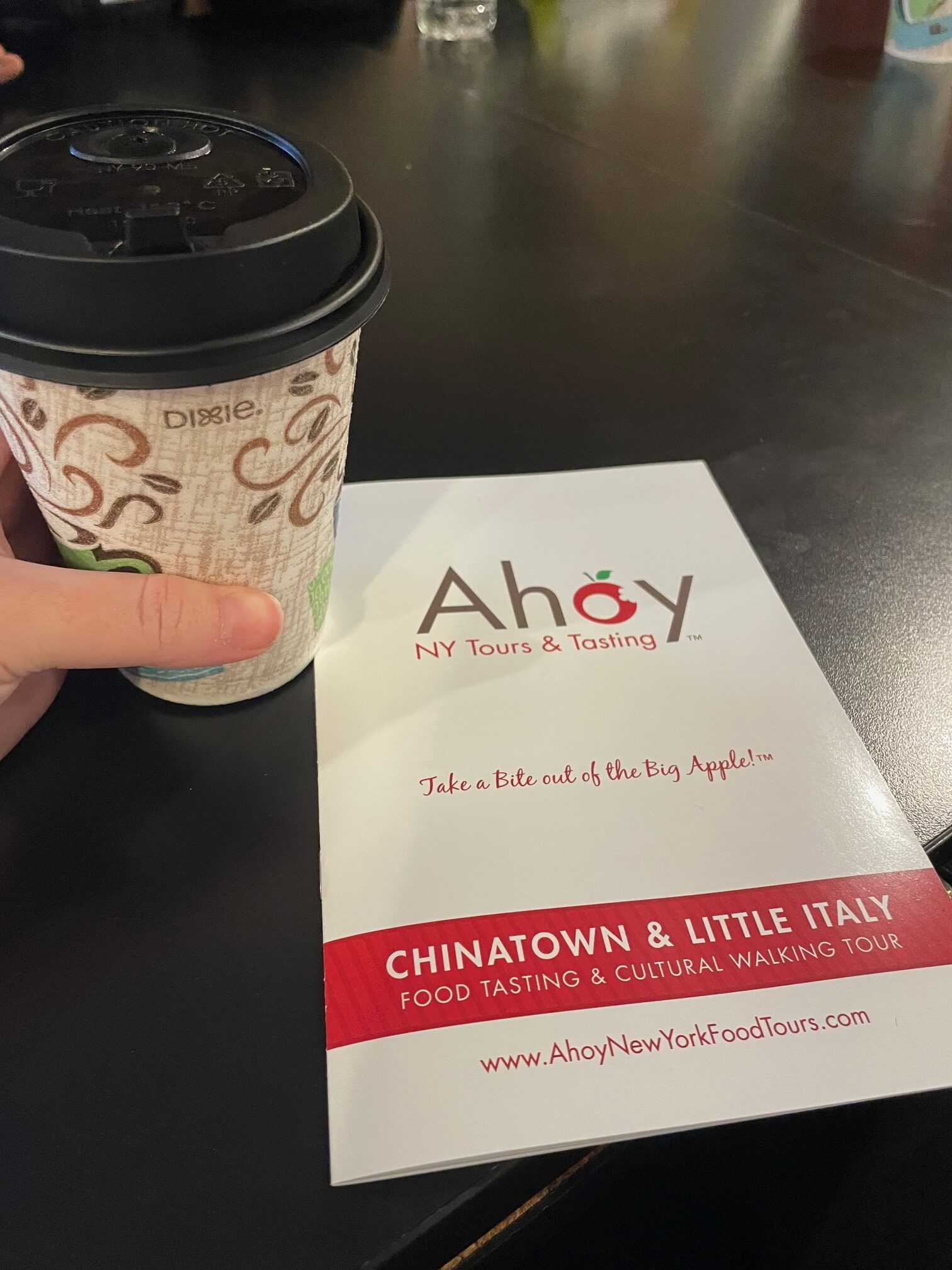 IMG_0438 Jasmine tea and Ahoy Food Tour booklet