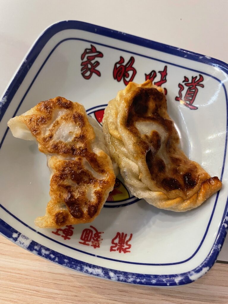 Dumplings from Noodle Village in Chinatown, a stop on our Ahoy food tour