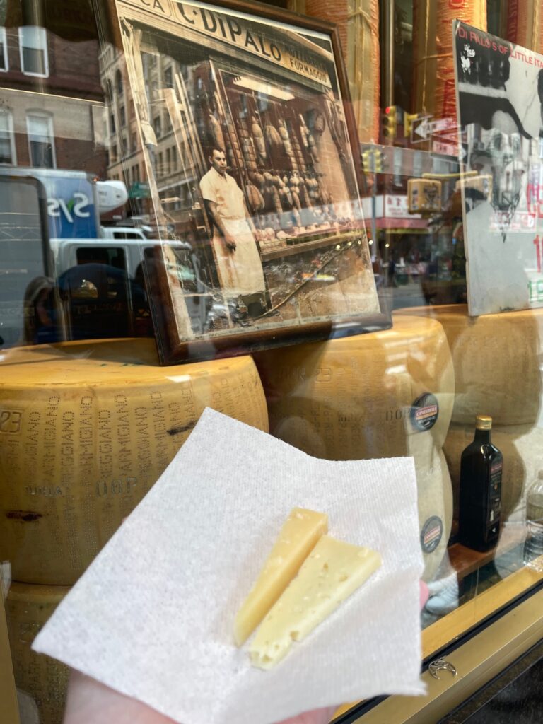 Hard cheeses from Di Palo's Fine Food