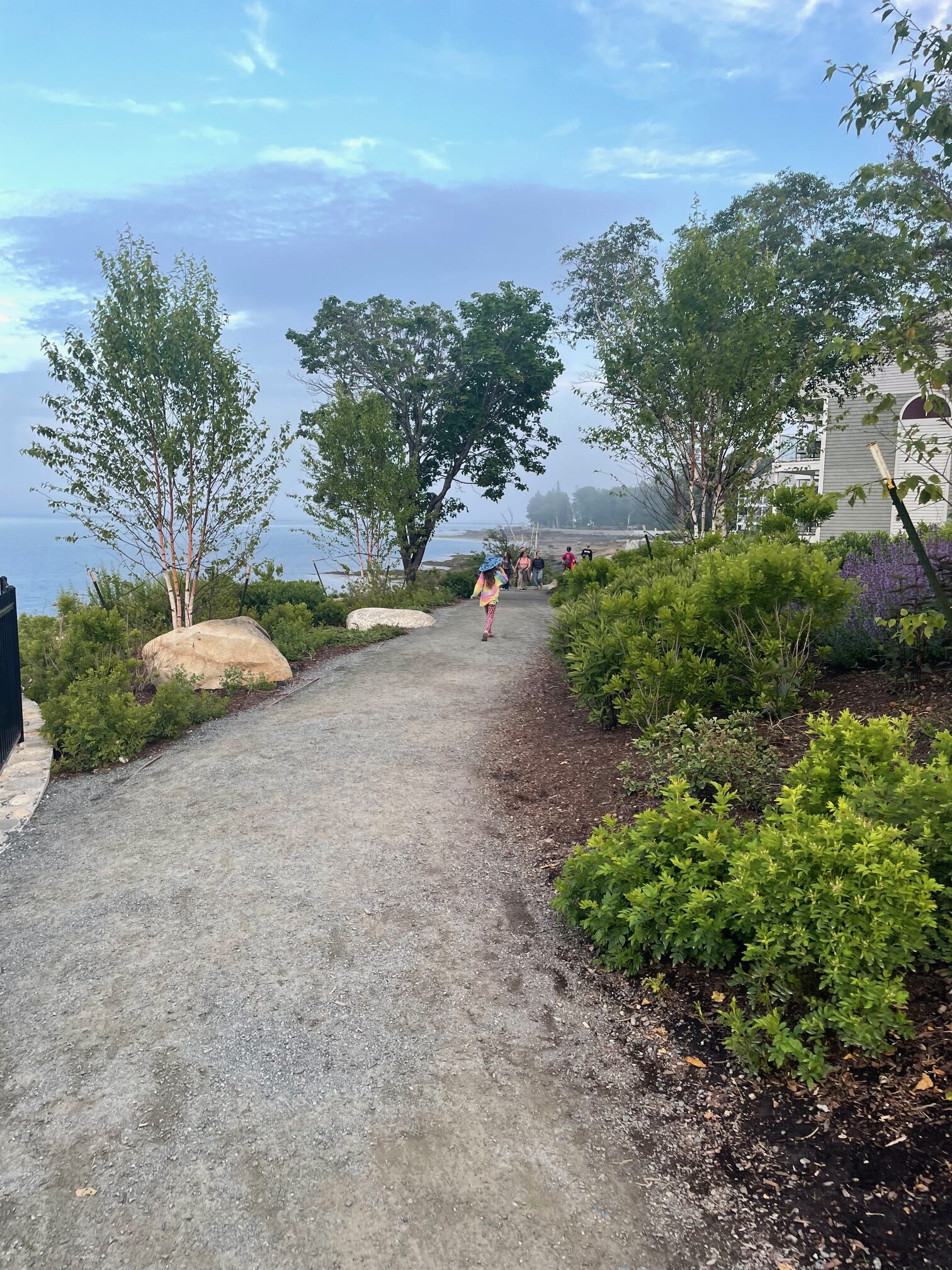 The Shore Path is a flat, easy walk that's great with kids
